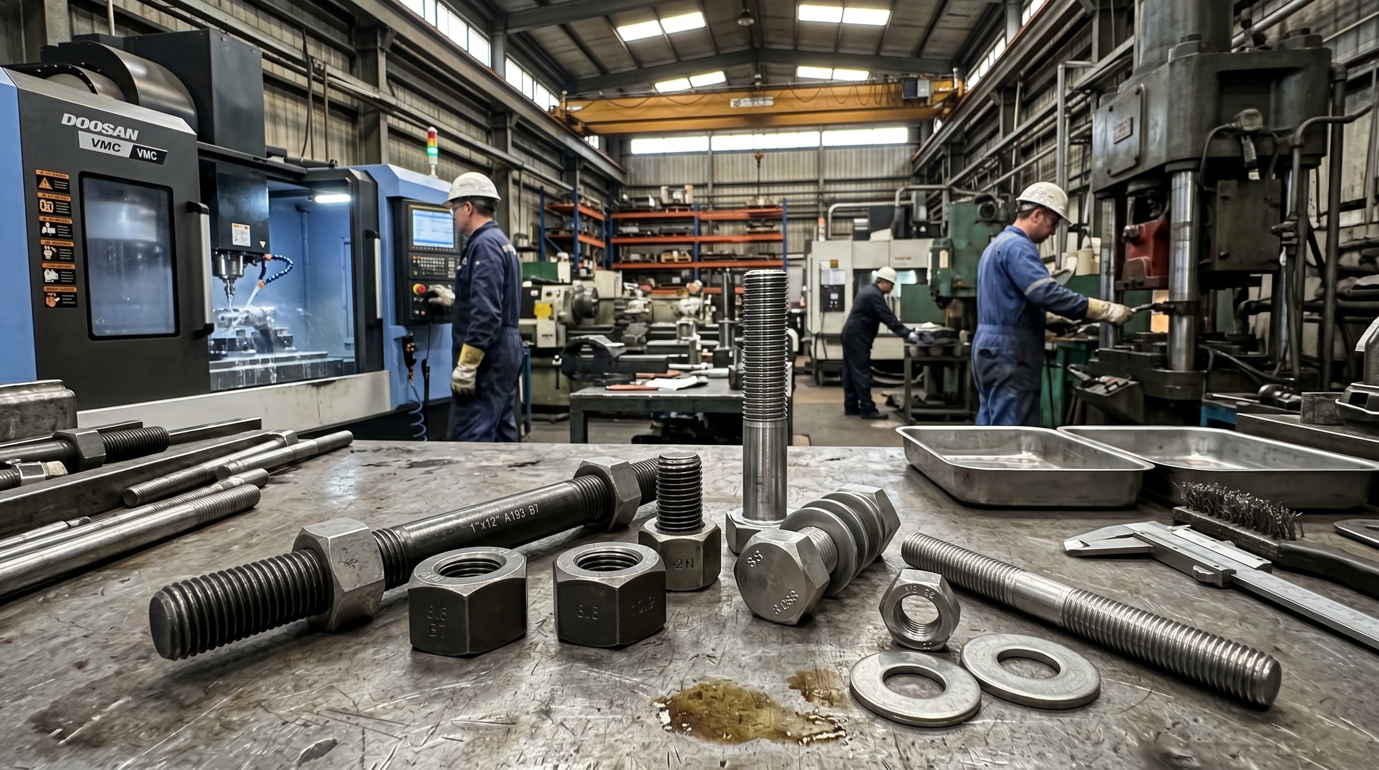 Industrial High Tensile Double End Manufacturer Fasteners